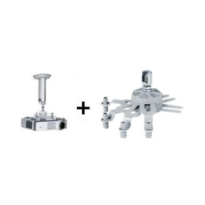 Proj CL F250 A / S incl Uni Argento supporto da parete per tv a schermo piatto