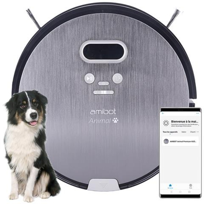 Amibot Animal Premium H2o Connect - Robot Lava E Aspira