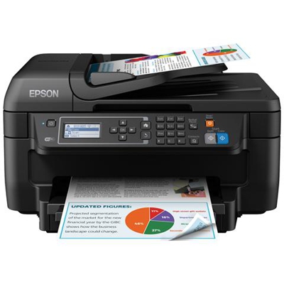 WF-2750DWF Multifunzione Stampa Copia Scansione Fax Inkjet a Colori A4 Wireless / USB
