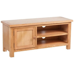 Mobile TV 103 x 36 x 46 cm in Legno Massello di Rovere en oferta