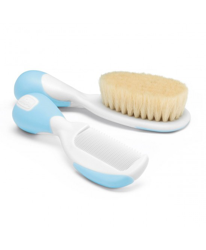 Chicco Spazzola E Pettine Colore Azzurro en oferta
