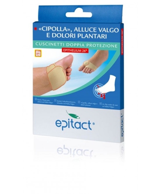 Epitact Alluce Valgo Dolori Plantari Cuscinetti Doppia Protezione Epithelium 26 Misura M 1 Paio