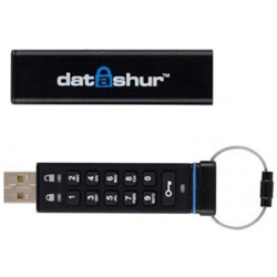 datAshur 256-bit, USB 2.0, Type-A, Sleeve, Nero, 256-bit AES, FIPS 140-2, FIPS 197, Cromo características