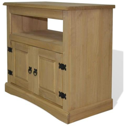 Mobile Porta Tv Legno Pino Messicano Corona Range 80x43x78 Cm características