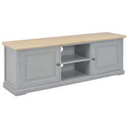 Mobile Porta Tv Grigio 120x30x40 Cm In Legno características
