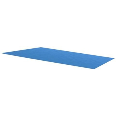 Telo Solare Copripiscina Copertura Rettangolare Pe 732 X 366 Cm Blu