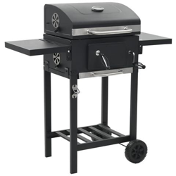Barbecue A Carbonella Con Ripiano Inferiore Nero en oferta