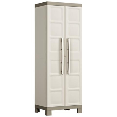 Armadietto Excellence Beige E Grigio Talpa 65x45x182cm