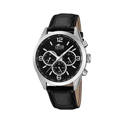 Orologio Da Uomo Al Quarzo Con Display Con Cronografo E Cinturino In Pelle Nera 18155/2 características