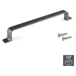 Maniglia Per Mobile, Cc 160mm, Zama, Titanio, Set Di 20 precio