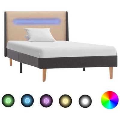 Giroletto Con Led In Tessuto Crema 100x200 Cm