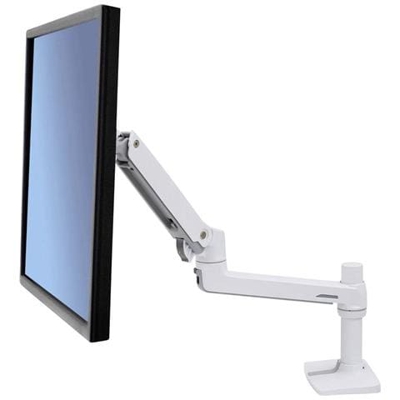 Supporto Per Monitor Da Tavolo Rotante + Inclinabile + Girevole
