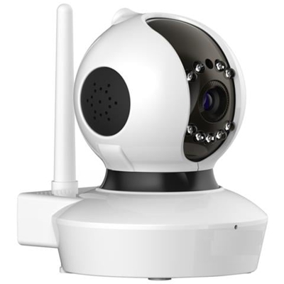 Telecamera Ip Brandeggiabile Da Interno Con Risoluzione In Hd - Wi-fi Controllabile Via App - Ingresso Per Memoria Esterna Per Registrazione Video In Locale