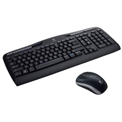 MK330, RF Wireless, QWERTZ, Senza fili, Nero, 10m, USB