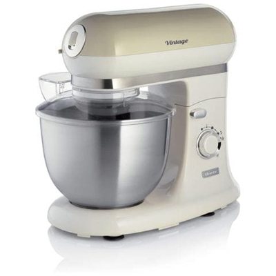 Impastatrice Vintage Capacità 5.5 L Potenza 2400 W Colore Beige