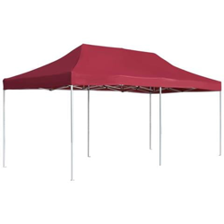 Gazebo Professionale Pieghevole In Alluminio 6x3 M Rosso Vino características