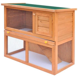 Gabbia Coniglio All'aperto Per Piccoli Animali Domestici 1 Porta Legno precio