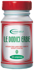 LE DODICI ERBE 100 TAVOLETTE en oferta