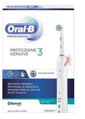 ORAL-B POWER PRO 3 PROTEZIONE GENGIVE SPAZZOLINO