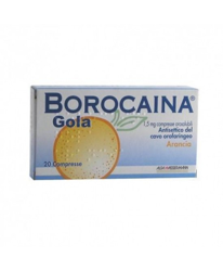 Borocaina Gola Gusto Arancia 20 Compresse en oferta