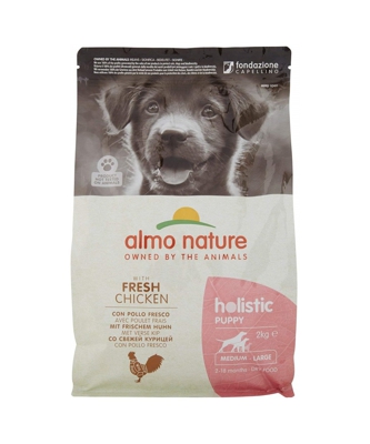 Almo Nature Holistic Medium Puppy con Pollo: 12 kg