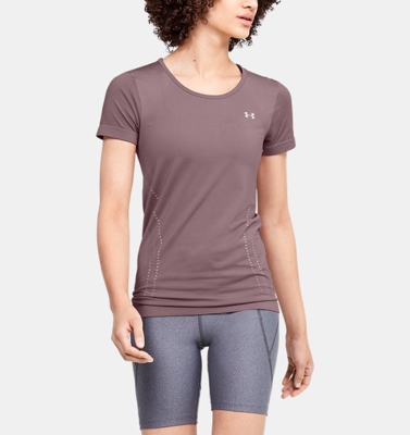 Maglia a manica corta UA Seamless da donna