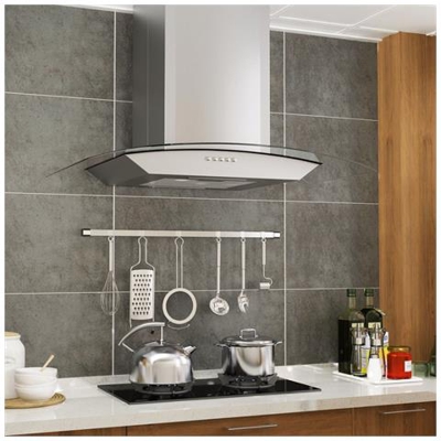 Cappa Aspirante A Muro 60 Cm Acciaio Inossidabile 756 M³ / h Led