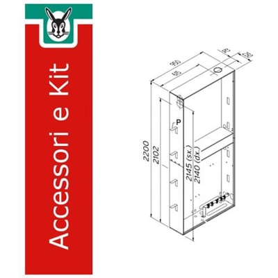 0020095734 Kit Unita' Incasso Auroinwall Vmw