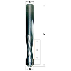 Fresa Elicoidale Z2 Neg. C/cusc. Hwm S=12 D12.7x50 Dx 192.127.11b en oferta