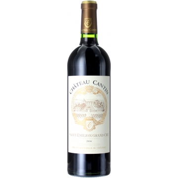 CHÂTEAU CANTIN 2016 -  SAINT-EMILION GRAND CRU