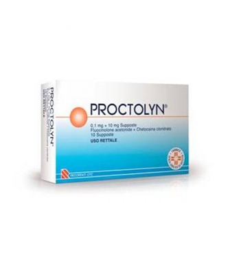 Proctolyn 0,1mg+10mg 10 Supposte