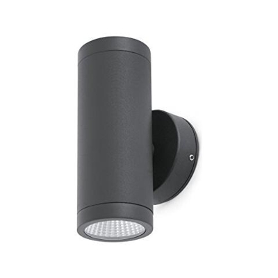 Faro 70404 - Cobo Led Lampada Da Parete Grigio Scuro
