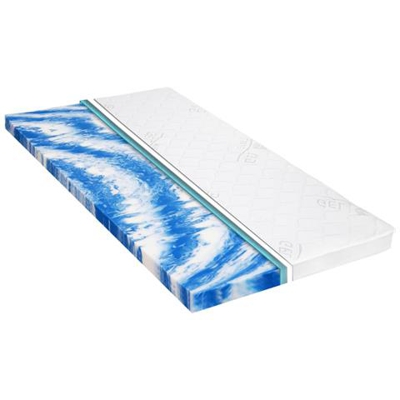 Coprimaterasso 120x200 Cm Schiuma Di Gel 7 Cm