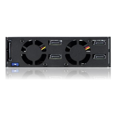ICY BOX IB-2240SK, 6,35 cm (2.5'') , SATA, Seriale ATA II, Serial ATA III, Nero, HDD, Potenza, Alluminio