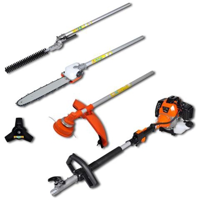 Attrezzo 4-in-1 Tagliabordi Tosaerba Motosega Decespugliatore