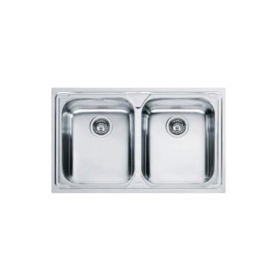 Lavello Logica Line Da Incasso LLL620 2 Vasche Colore Dekor