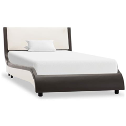Giroletto Grigio E Bianco In Similpelle 90x200 Cm en oferta