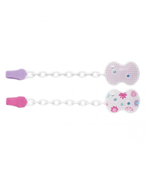 Chicco Clip Con Catenella Colore Rosa 1 Pezzo características