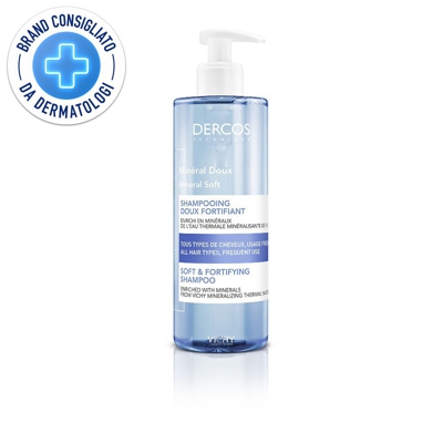 VICHY Dercos Dolcezza Minerale Shampoo Fortificante