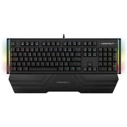 Teclado Mecãnico Gaming Keep-Out F120Pro - 105 Teclas Mecanicas - 12 Teclas Multimedia - Polling Rate 1000Hz - Memoria Interna - Cable USB en oferta
