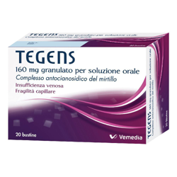 TEGENS 160 mg Bustine precio