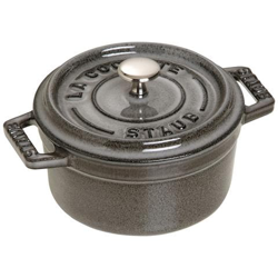 Cocotte in Ghisa con Coperchio Diametro 10 cm Colore Grigio - Linea La Cocotte precio