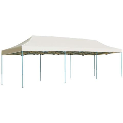 Gazebo Pieghevole Pop-up 3x9 M Crema