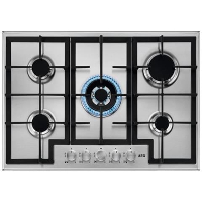 Piano Cottura HGB75400SM a Gas 5 Fuochi Gas Colore Acciaio Inox