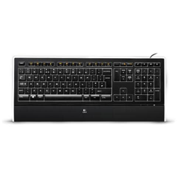 Tastiera USB Illuminated K740 Retroilluminata Colore Nero (Layout Tedesco) en oferta
