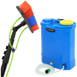 Zaino Per Acqua 16 Litri & Asta Telescopica 6 Metri Per Pulizia Vetri precio