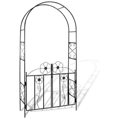 Arco Con Porta Da Giardino Per Piante Rampicanti