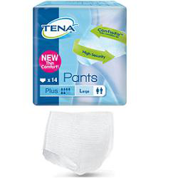 PANNOLONE PULL-UP TENA PANTS PLUS TAGLIA LARGE 14 PEZZI características