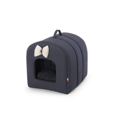 Tunnel C/Cuscino Morbido Solid Fabotex: Blu - 35x40x35 cm precio