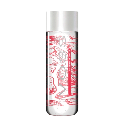 Voss Strawberry Ginger Sparkling Water PET Bottle